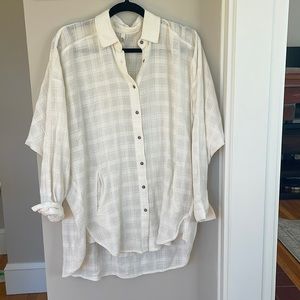 Free People button down top